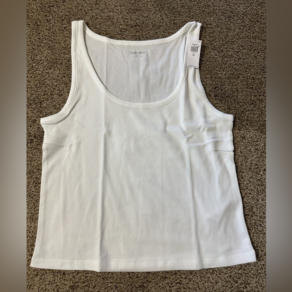 Women's Old Navy ribbed crop tank top